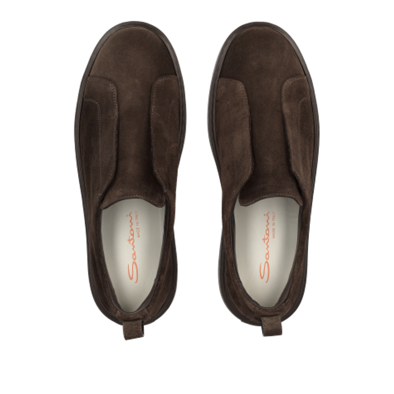 Santoni 21995 T50 sneaker in brown