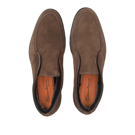 Santoni 17823 T50 Warm lining in brown buy online