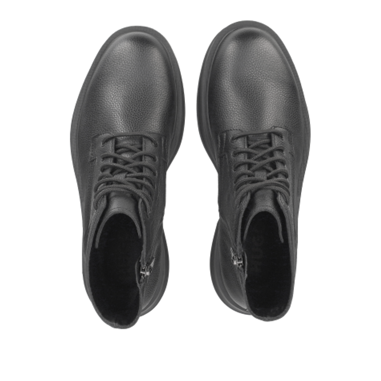 HUGO Lenner_half boots in black