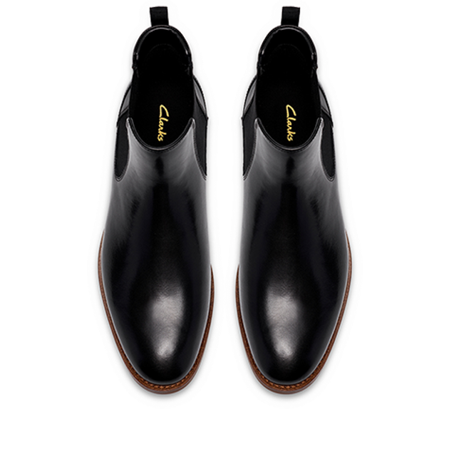 Clarks Bowburn Top 26332234 7 Boots in schwarz