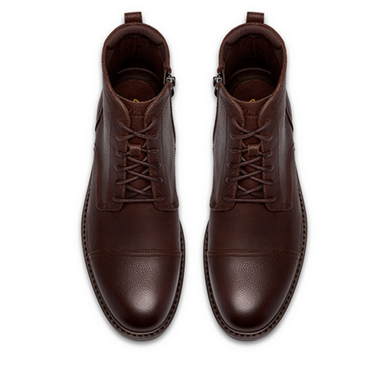 Clarks Aldwin2 Cap 26320119 7 Boots in braun