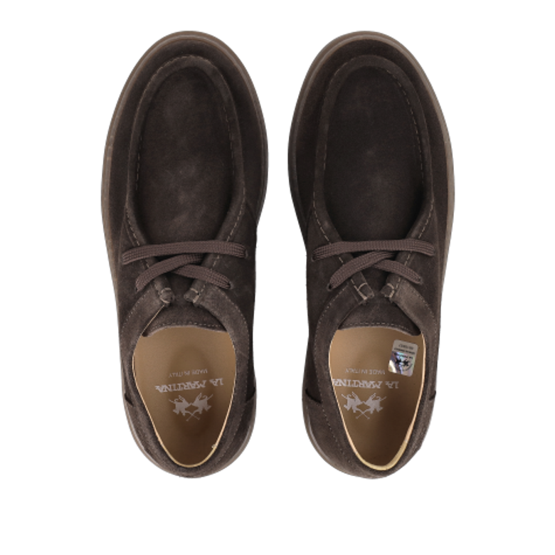 La Martina SUEDE Boots in braun