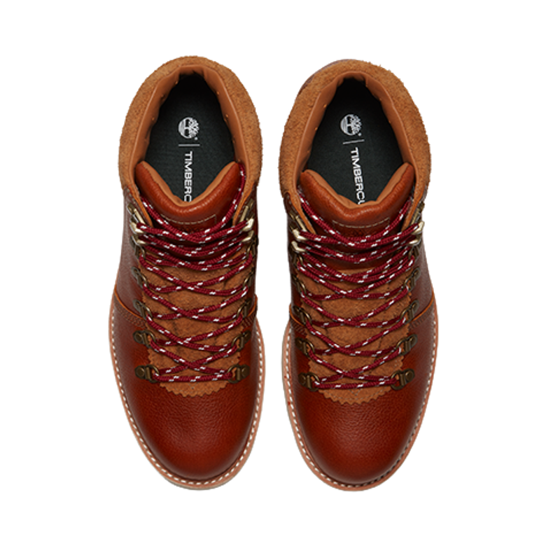 Timberland A42V6 BRITTON MILLS MID LACE-UP WATERPROOF BOOT in brown