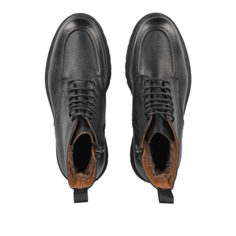 Flecs F637-3 OXFORD NERO warm lining in black