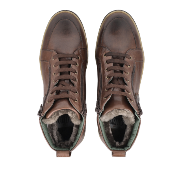 Galizio Torresi 323368* V70856 Warm Lining in Brown