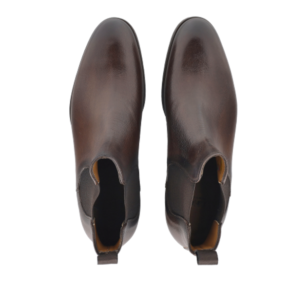 Flecs M230-117 BUFALO FAGGIO Ankle Boots in Brown