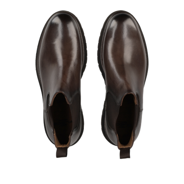 Flecs F630-6 BUFALO CAFFE ankle boots in brown