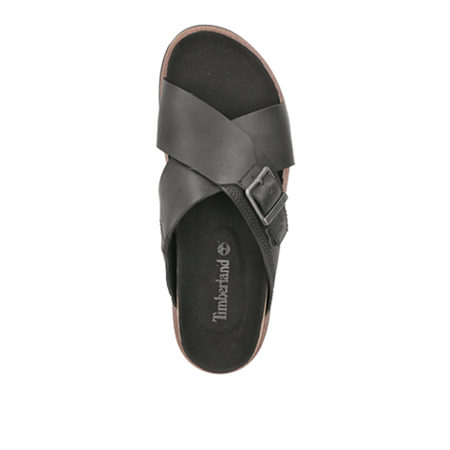 Timberland Amalfi Vibes Cross Slide sandals in black