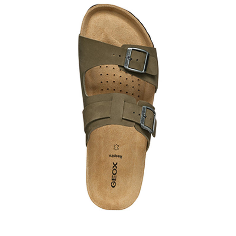 GEOX SANDAL GHITA sandals in green