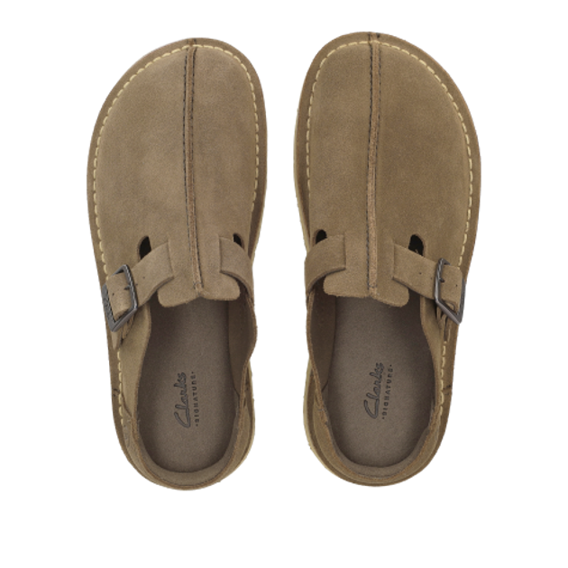 Clarks Solsbury Mule 26186616 7 Sandals in green