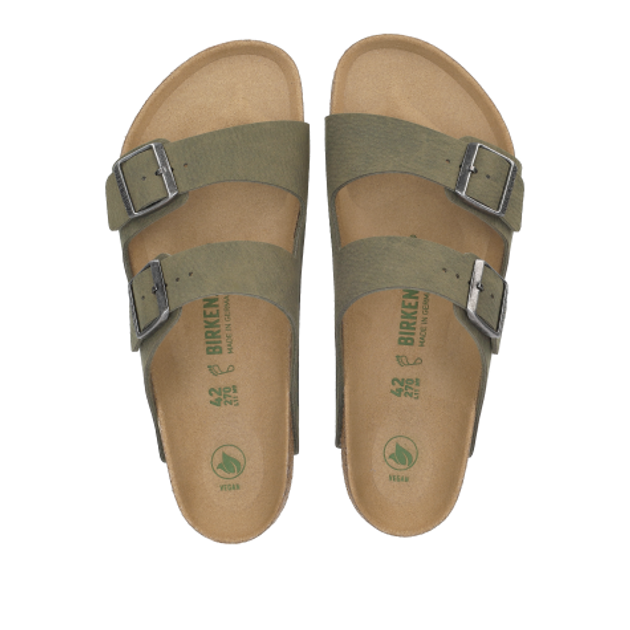 Birkenstock 1024550 ARIZONA VEGAN SYNTHETICS Sandaletten in grün