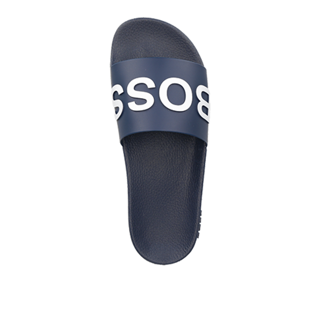 Boss Bay_Slid sandals in blue