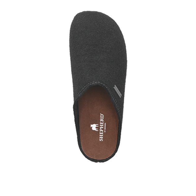Shepherd 34-0554010 Jon slippers in black