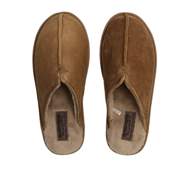 Skechers RENTEN slippers in brown