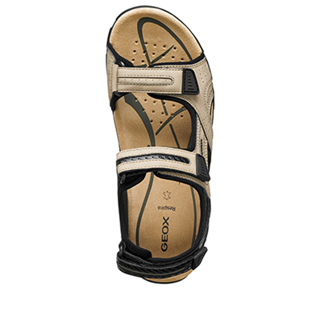 GEOX SANDAL STRADA sandals in beige