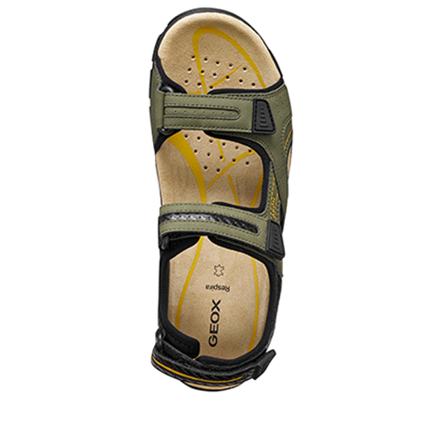 GEOX SANDAL STRADA sandals in green