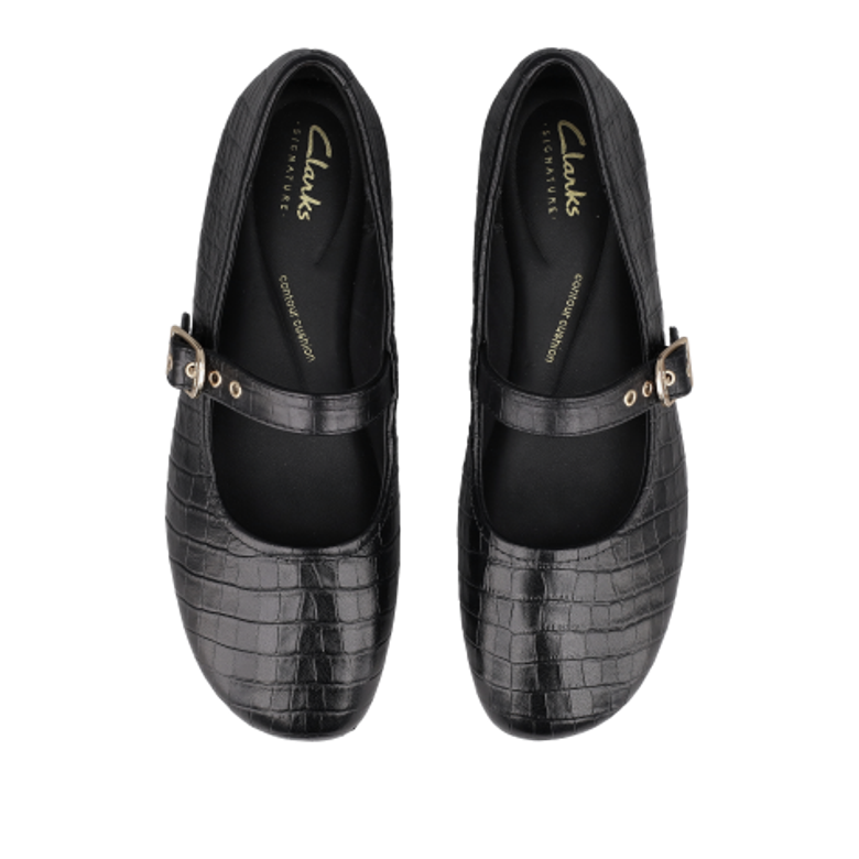 Clarks Livia Jane 26320258 4 Ballerina in schwarz