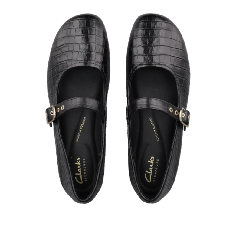 Clarks Livia Jane 26320258 4 Ballerina in schwarz