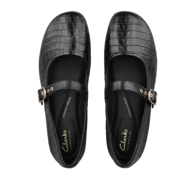 Clarks Livia Jane 26320258 4 Ballerina in schwarz