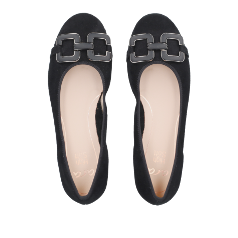 Ara 20609-01 SIENA ballerina in black