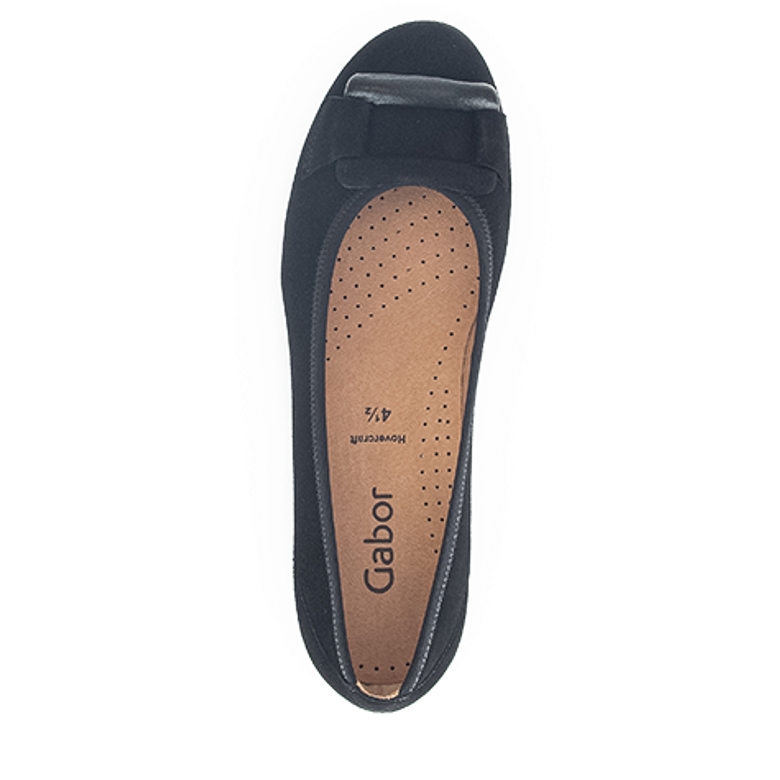 Gabor 4.166.17 ballerina in black