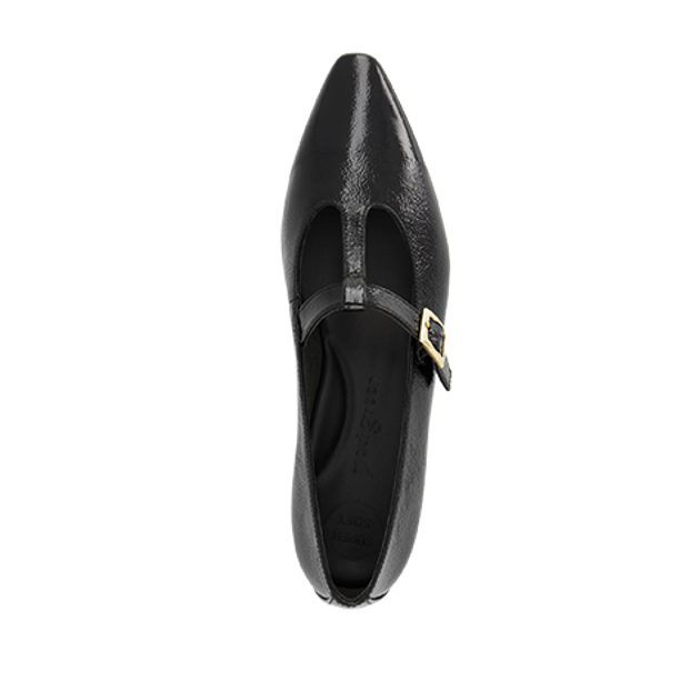 Paul Green 1247-001 Ballerina in schwarz
