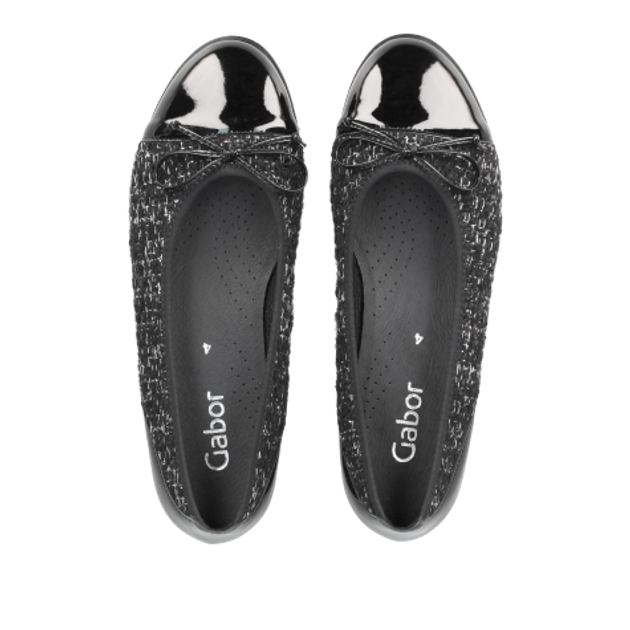Gabor 4.100.47_7 ballerina in black