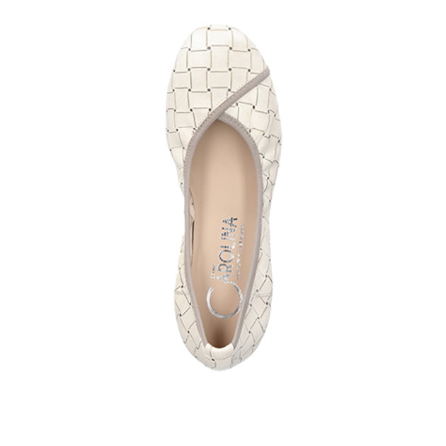 Donna Carolina 43.170.187-001 Ballerina in white