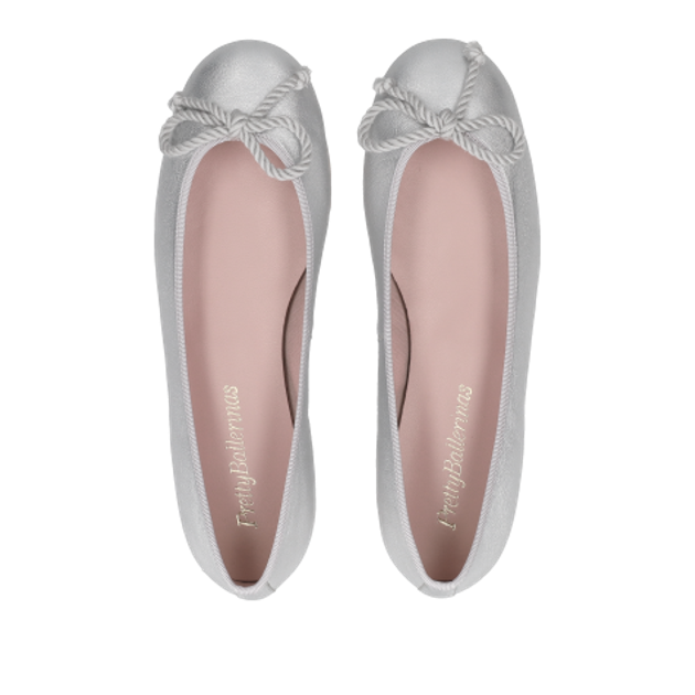 Pretty Ballerinas 35.663 AMI PLATA ballerina in silver