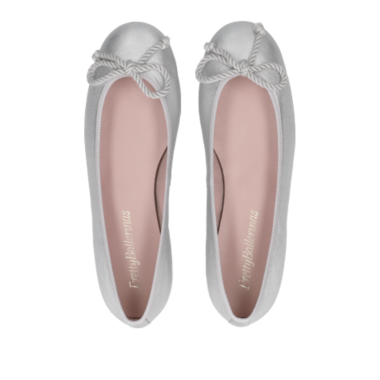 Pretty Ballerinas 35.663 AMI PLATA ballerina in silver