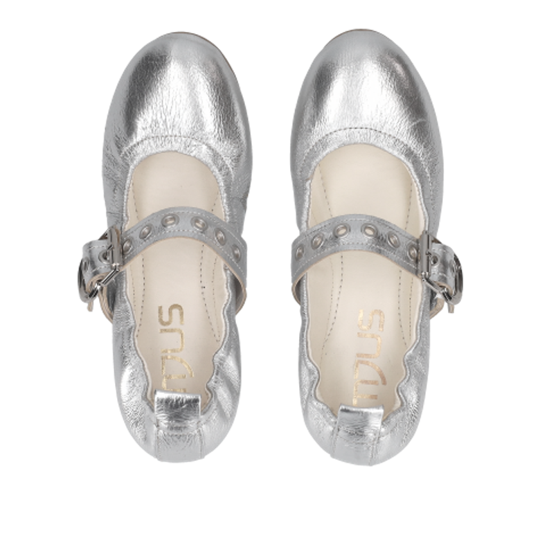 MJUS L65108 6101 ARGENIO ballerina in silver