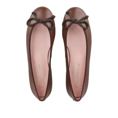 Pretty Ballerinas 51839 9001 NUGAT Ballerina in brown buy online