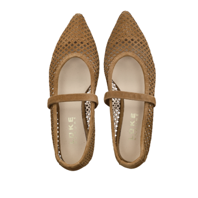 Lüke Schuhe JENNIFER LEGNO Ballerina in braun