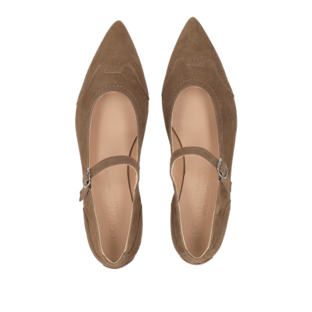 Donna Carolina SOLEA ROYAL 57.220.441-002 Ballerina in brown