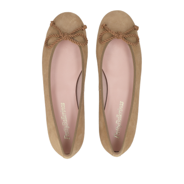 Pretty Ballerinas 35.663 ANGELIS AMBUSH ballerina in brown