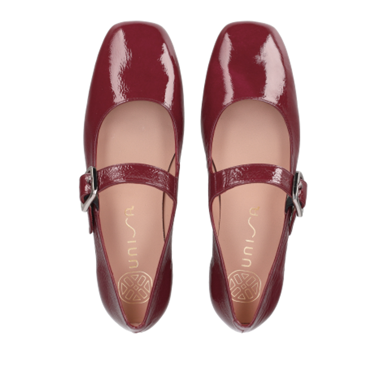 Unisa CULVER ballerina in red