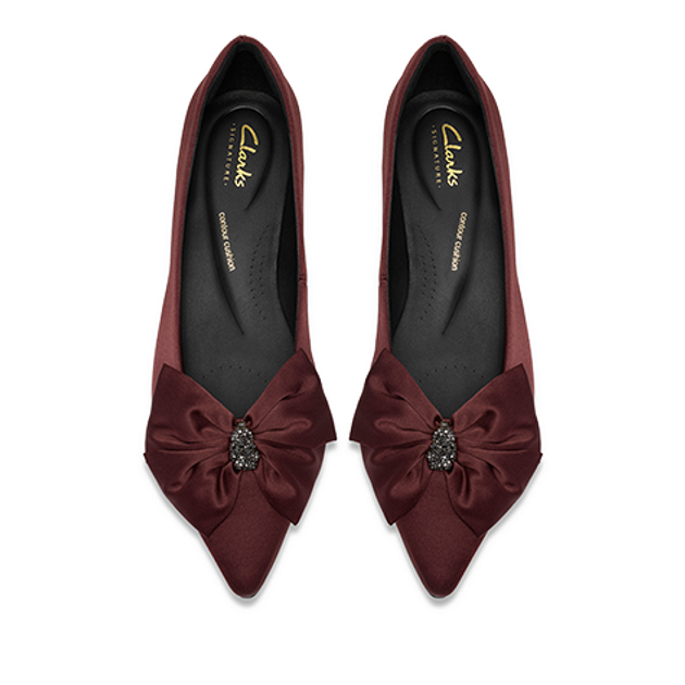 Clarks Sensa15 Bella 26327275 4 Ballerina in rot