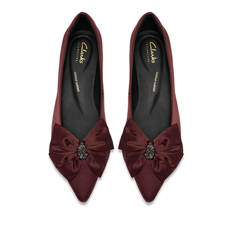 Clarks Sensa15 Bella 26327275 4 Ballerina in rot