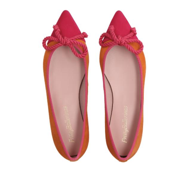 Pretty Ballerinas 47.988-R ANGELIS MAGELA TIGER Ballerina in orange