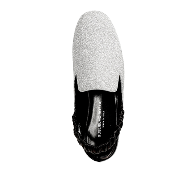Guglielmo Rotta 2301L ARGENTO Peeptoes