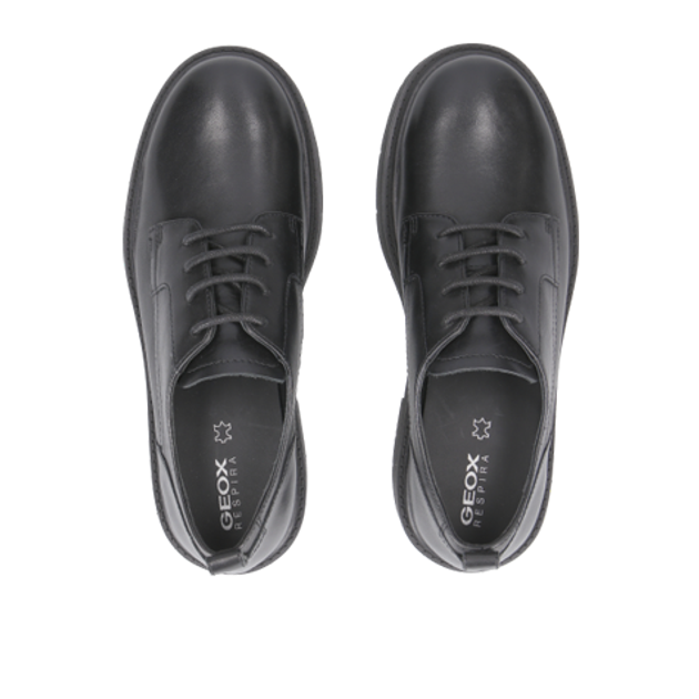 GEOX SPHERICA lace-up shoes in black