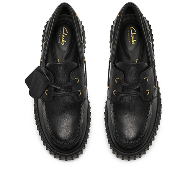 Clarks Torhill Boat 26329433 4 Schnürschuhe in schwarz