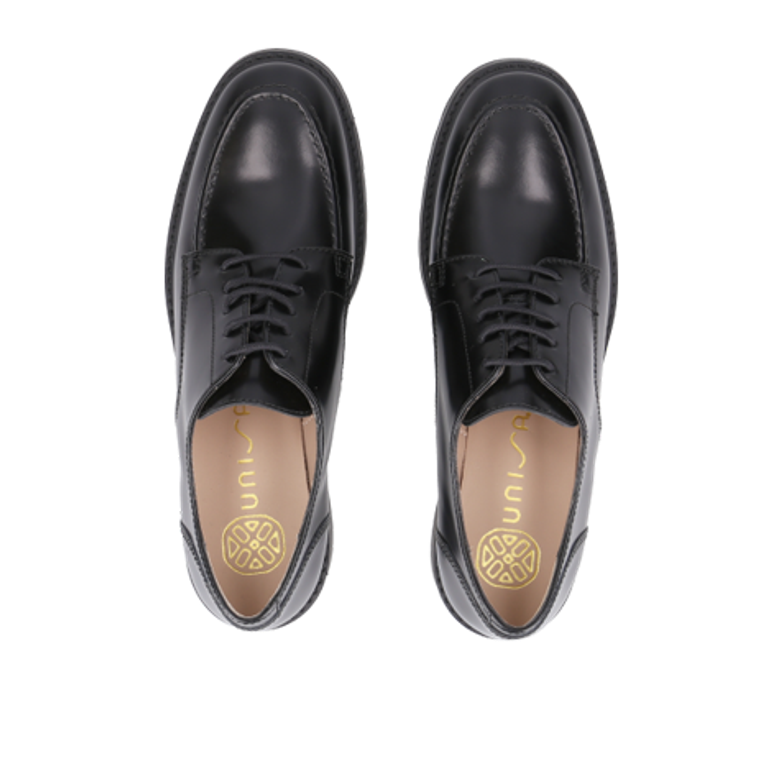 Unisa ERROL_SIV BLACK lace-up shoes in black