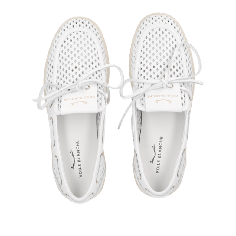 Voile Blanche OLIVIA Schnürschuhe in weiß