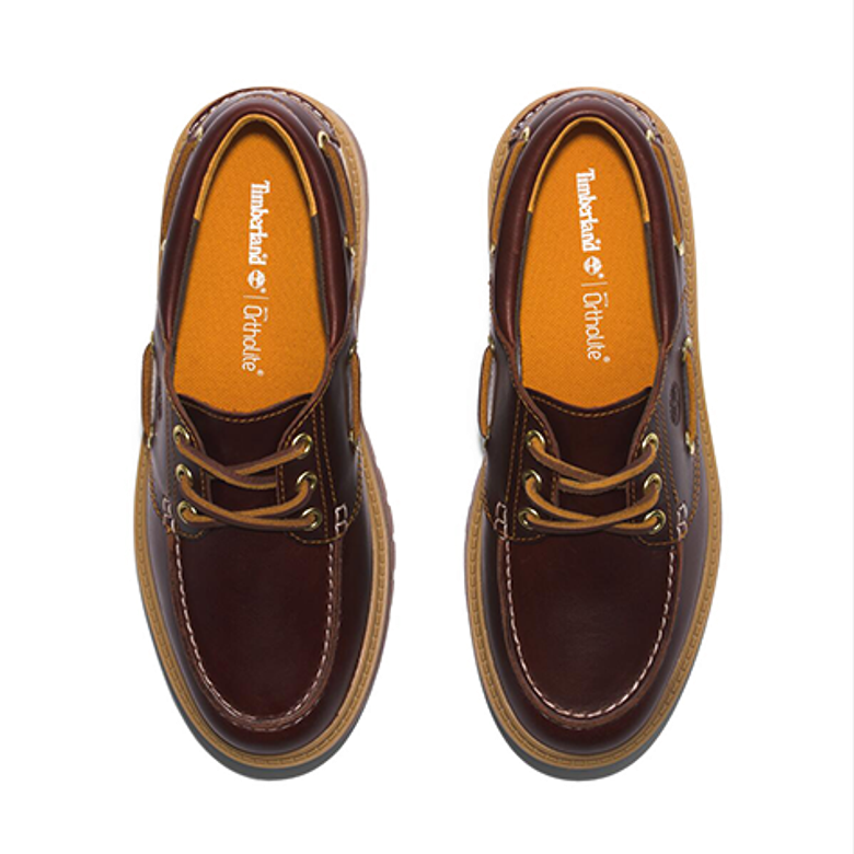 Timberland A2QDM STONE STREET BOAT SHOE lace-up shoes in brown
