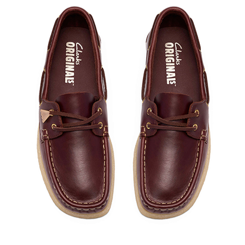 Clarks Godney Boat 26185687 4 Schnürschuhe in braun