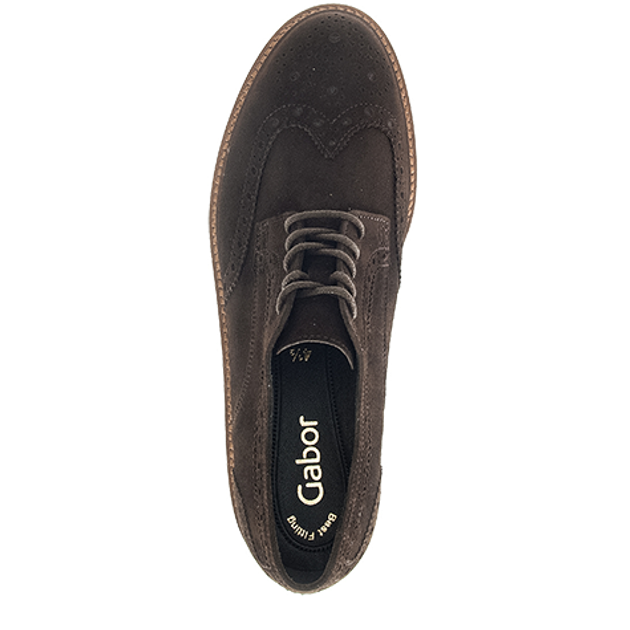 Gabor 5.244.18 lace-up shoes in brown