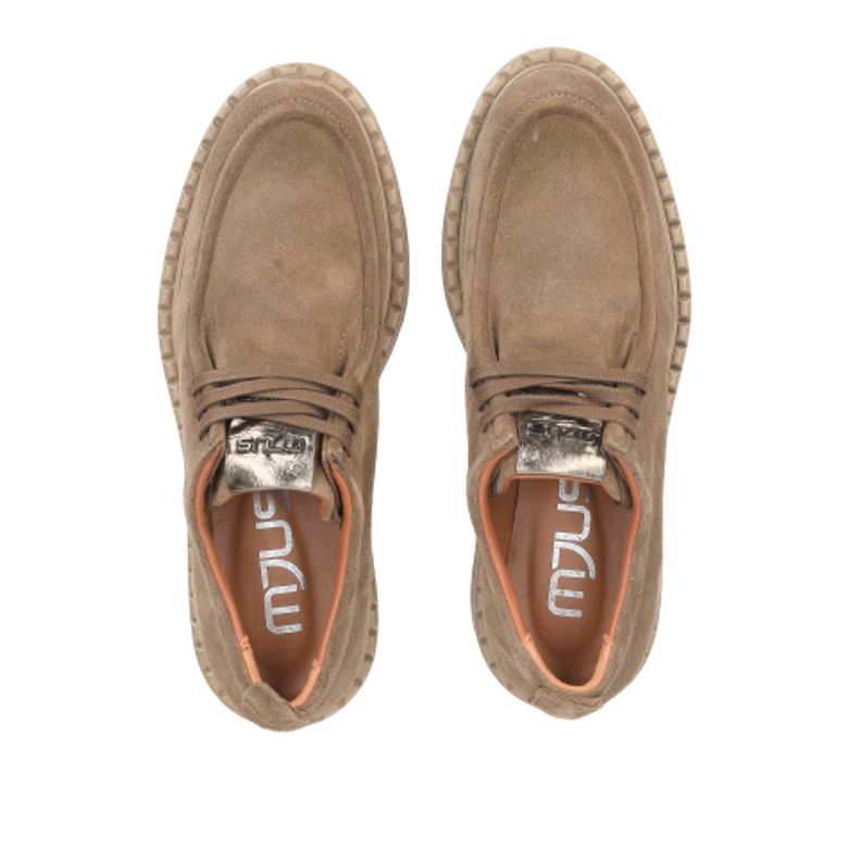 MJUS L88102 0001 MOGANO lace-up shoes in brown