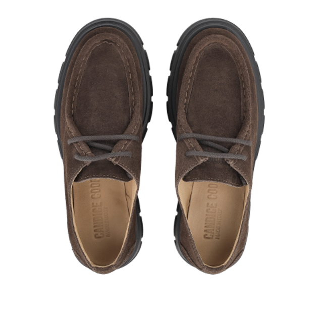 Candice Cooper CHADO PARIS Lace-Up Shoes in Brown