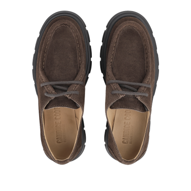Candice Cooper CHADO PARIS Lace-Up Shoes in Brown